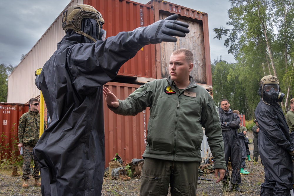 CBIRF conducts casualty extraction training with CLB 451 MT at AE25