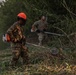 U.S. Soldiers conduct brush clearing operations to support U.S. Border Patrol