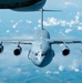 KC-135 refuels C-17