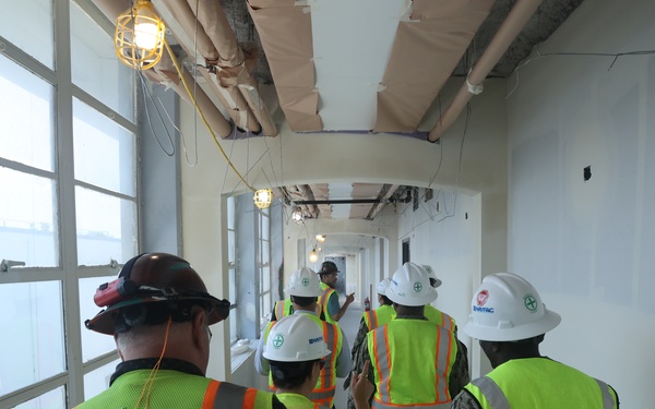 NAVFAC SW CO &amp; ESG tour condition of A-33 Remodel