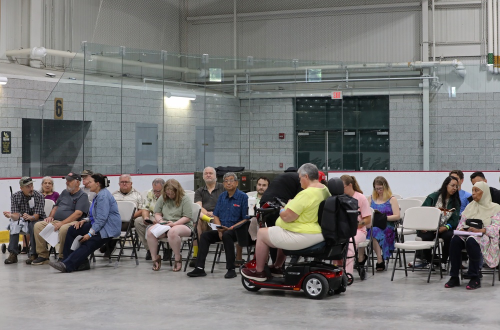 Army Reserve and Air National Guard personnel provide medical support during Health Broome