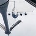 KC-135 refuels C-17