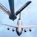 KC-135 refuels C-17