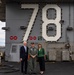 U.S. Ambassador to France Visits USS Gerald R. Ford (CVN 78)