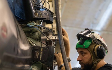 USS Gerald R. Ford (CVN 78) Sailors Conduct Maintenance
