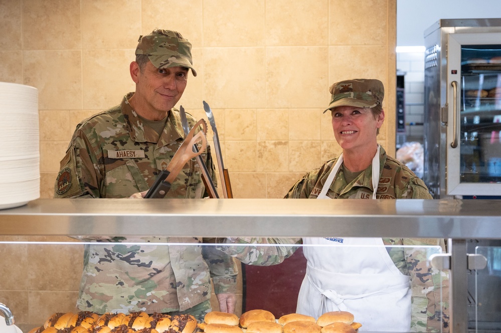 Services specialists conduct annual training, prepare meals for Civil Air Patrol cadets
