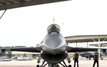 77th FS flies against grey skies