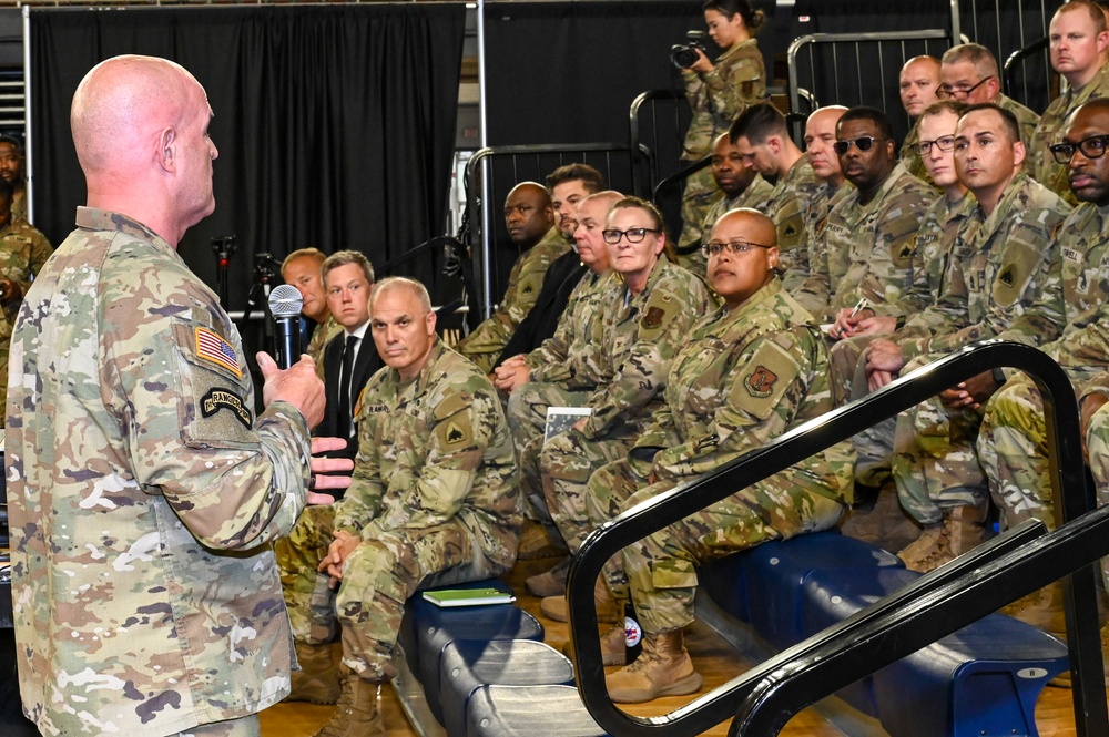 Secretary of the Army visits District of Columbia National Guard