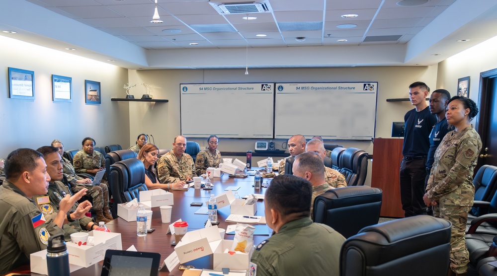Air Force Reserve leaders host Philippine Air Force Reserve delegation to strengthen partnerships