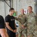 Senior Enlisted Advisor John T. Raines III visits the Tennessee National Guard