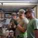 131st Bomb Wing Airmen practice interoperability with Marines in expeditionary kitchen