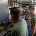 131st Bomb Wing Airmen practice interoperability with Marines in expeditionary kitchen