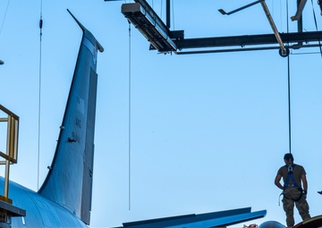 Isochronal inspection on KC-135