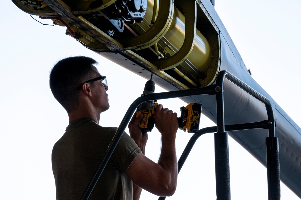 Isochronal inspection on KC-135