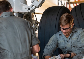 Isochronal inspection on KC-135