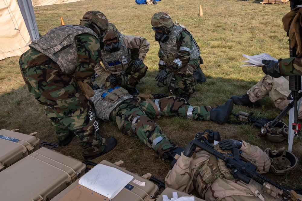131st Bomb Wing Airmen participate in CBRN exercise at NS 25-2