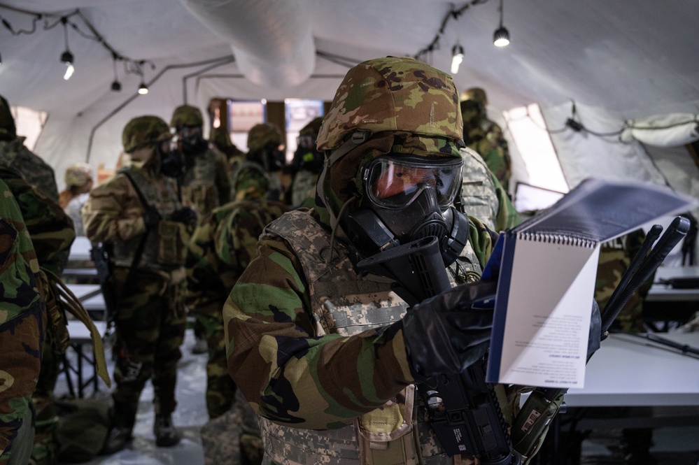 131st Bomb Wing Airmen participate in CBRN exercise at NS 25-2