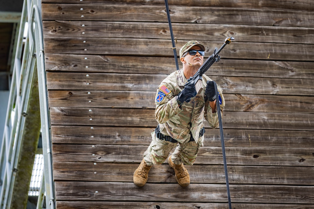 RIA demonstration and Ranger Course graduation