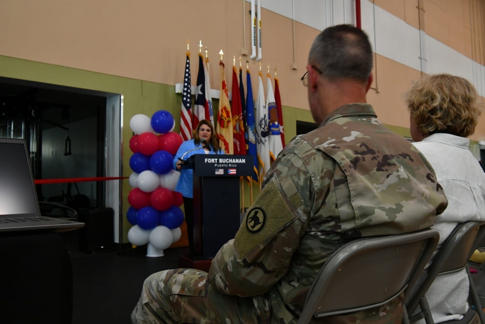 Fort Buchanan enhances physical fitness with renovated Fitness Center