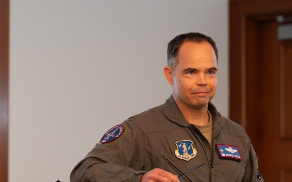 114th Fighter Wing Commander Shares Combat Leadership Lessons at ANG CLC