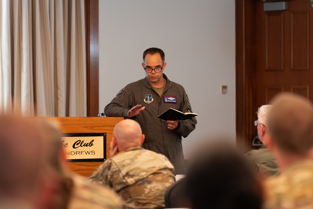 114th Fighter Wing Commander Shares Combat Leadership Lessons at ANG CLC