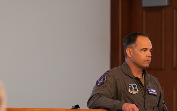 114th Fighter Wing Commander Shares Combat Leadership Lessons at ANG CLC