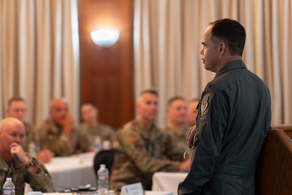 114th Fighter Wing Commander Shares Combat Leadership Lessons at ANG CLC