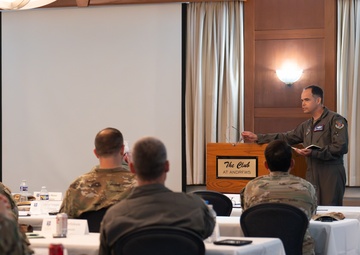 114th Fighter Wing Commander Shares Combat Leadership Lessons at ANG CLC
