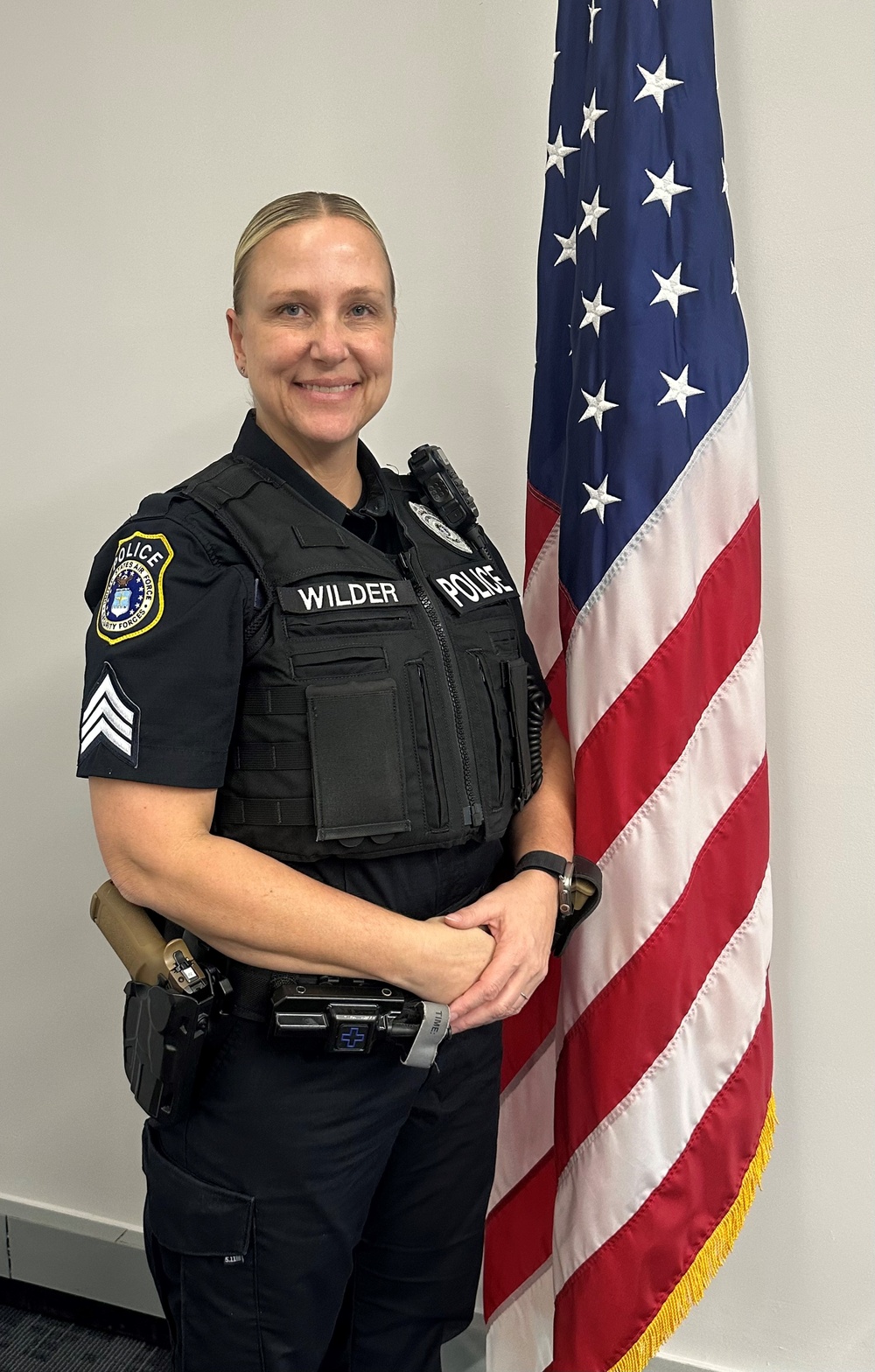 Arnold AFB Security Forces member saves choking woman while celebrating with friends, family