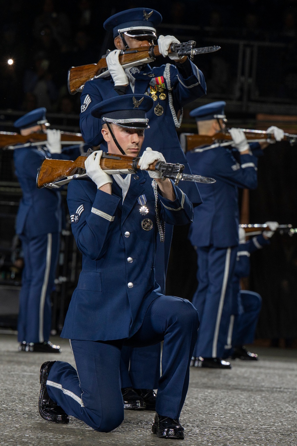 Audience member sees Drill Team in Edinburgh, becomes member