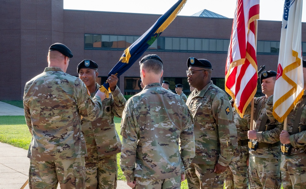 CBRN School says farewell to Lovasz, welcomes Parker during ceremony