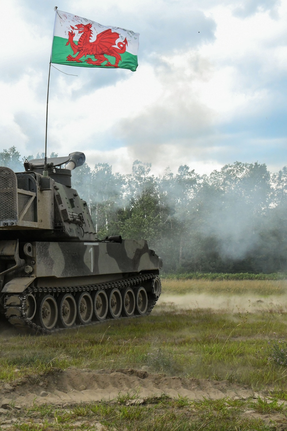 M109 Paladins at Northern Strike 25-2