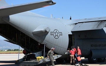 Military Aerial firefighting aircraft respond to Colorado wildfires