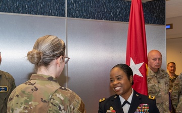 Drawn into the story of the Maryland Air National Guard - Mural Recognition Ceremony