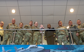 Drawn into the story of the Maryland Air National Guard - Mural Recognition Ceremony