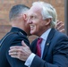 Mr. Greg Norman attends Evening Parade as Guest of Honor