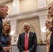 Mr. Greg Norman attends Evening Parade as Guest of Honor
