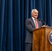 Mr. Greg Norman attends Evening Parade as Guest of Honor