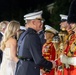 Mr. Greg Norman attends Evening Parade as Guest of Honor