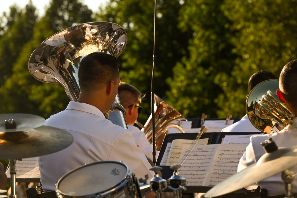 The United States Navy Band Performs at the United States Capitol West Steps