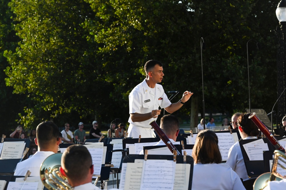 The United States Navy Band Performs at the United States Capitol West Steps