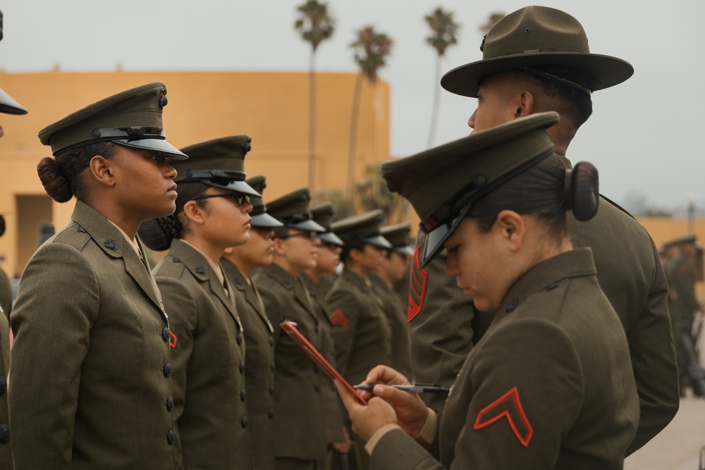 Delta Company Battalion Commander Inspection