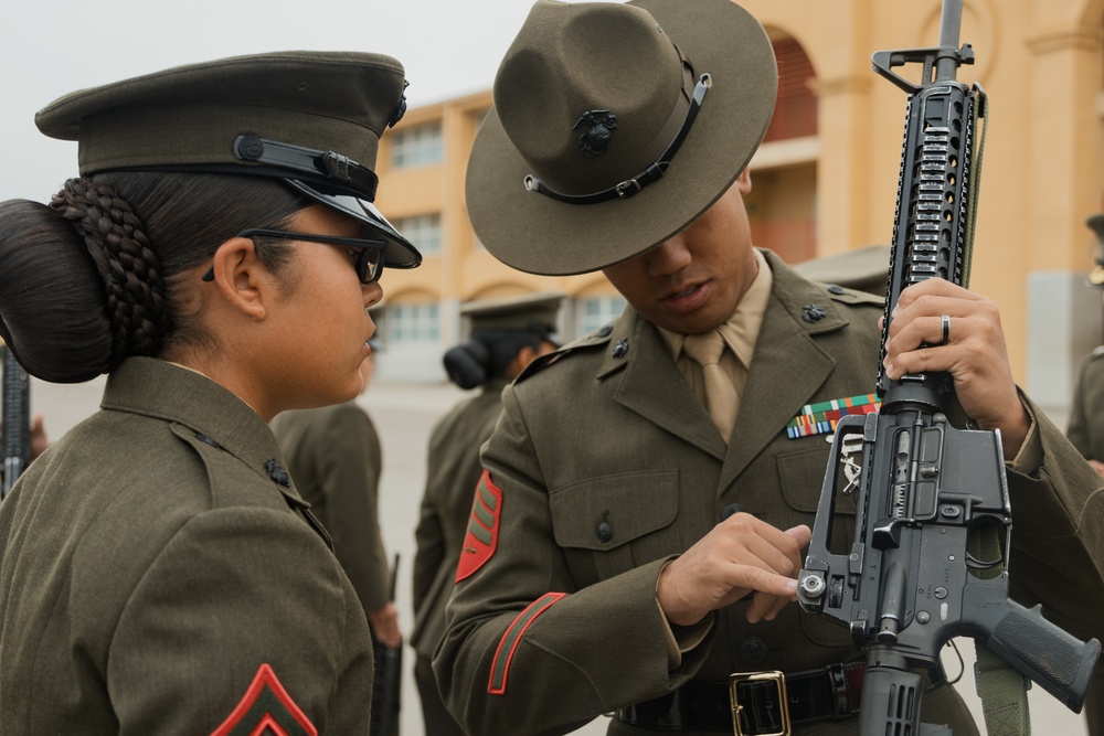 Delta Company Battalion Commander Inspection