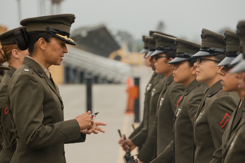 Delta Company Battalion Commander Inspection