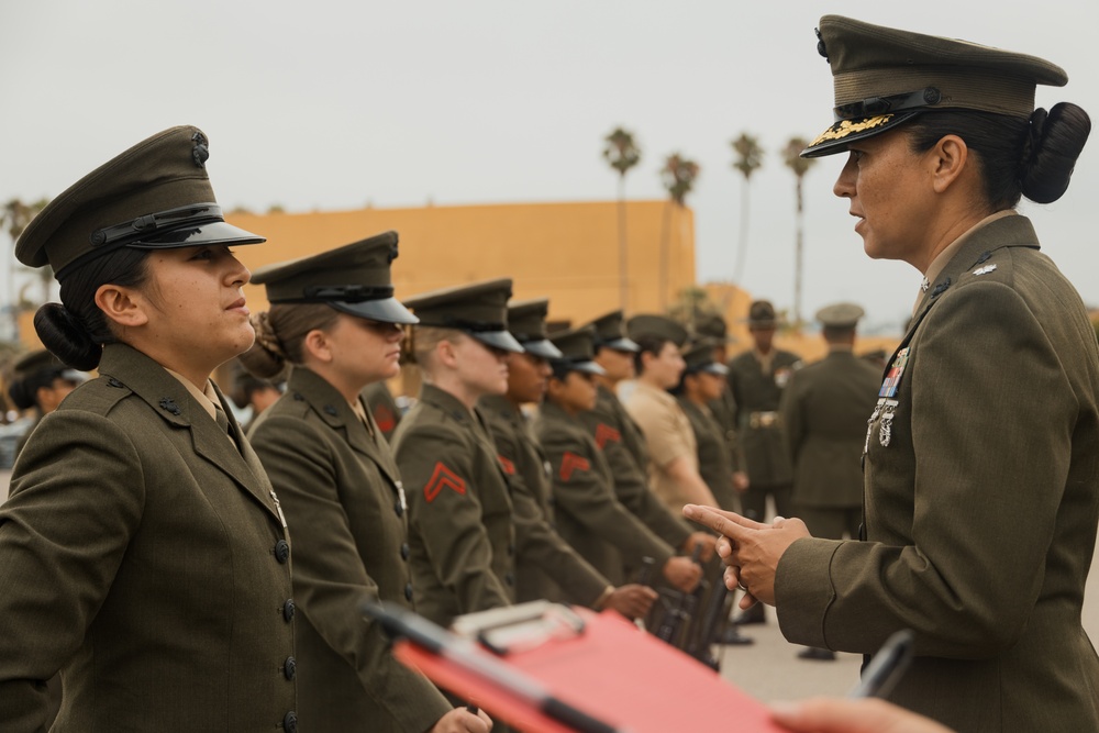 Delta Company Battalion Commander Inspection