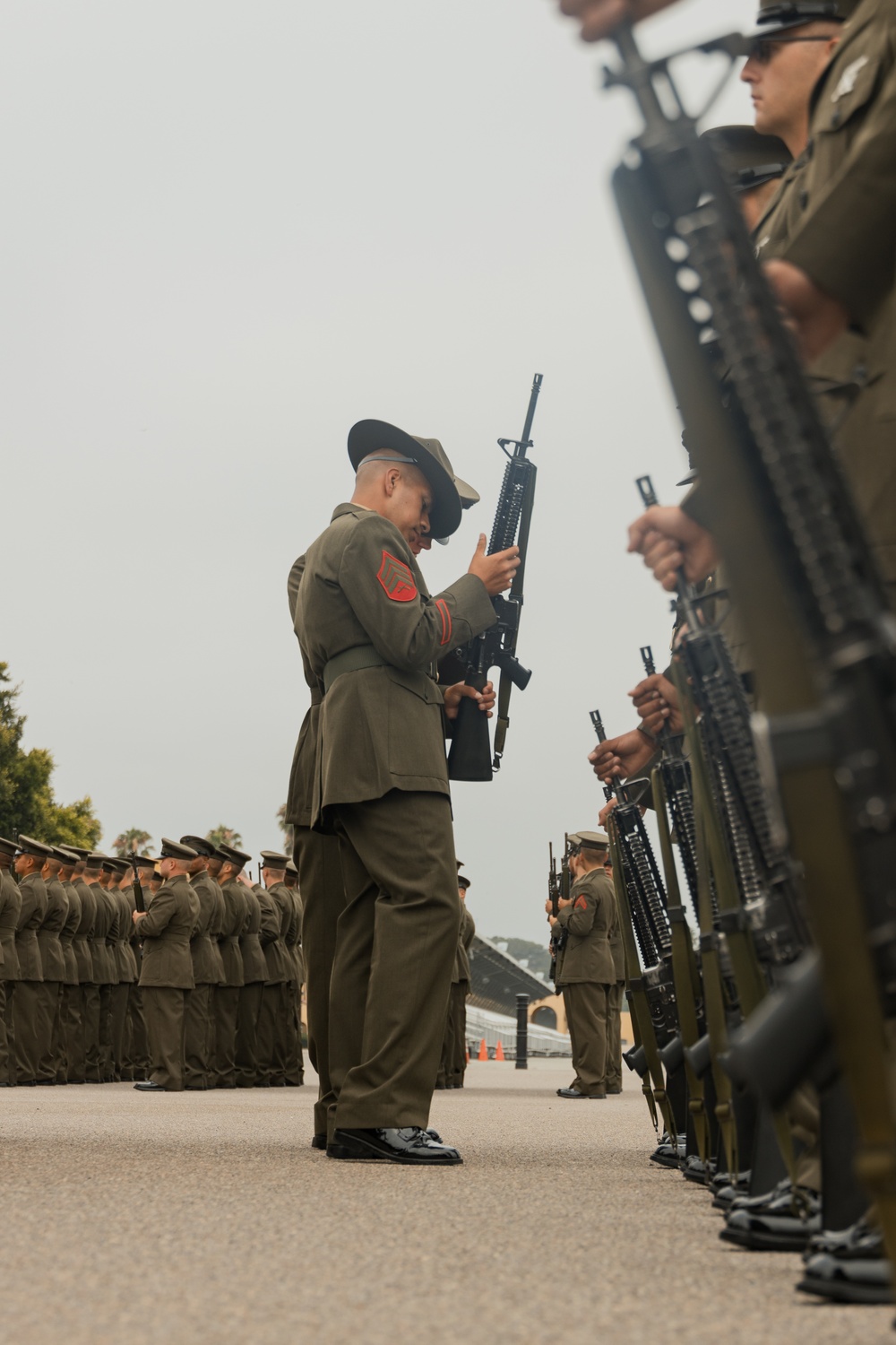 Delta Company Battalion Commander Inspection