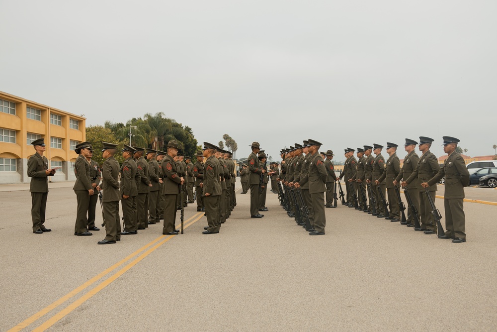 Delta Company Battalion Commander Inspection