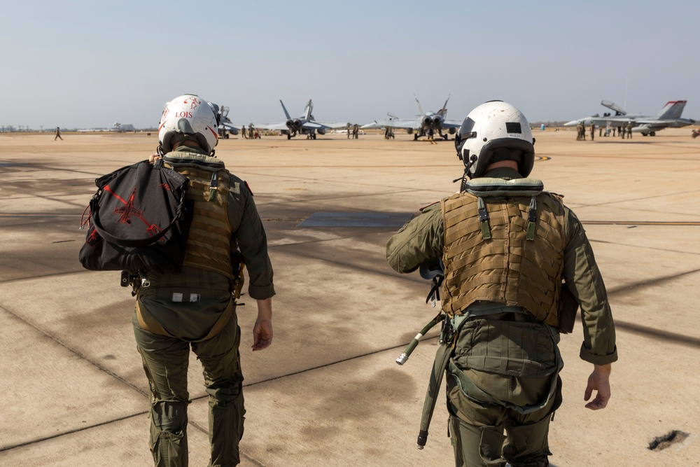 VMFA-232 Incentive Flight