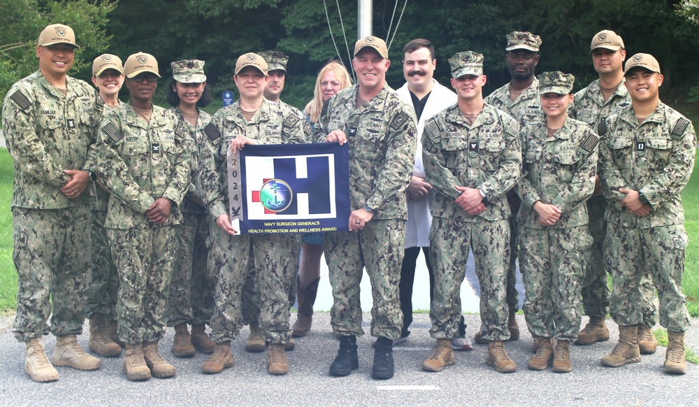 Local Naval Medical Commands Earn Navy Surgeon General's Health Promotion Awards
