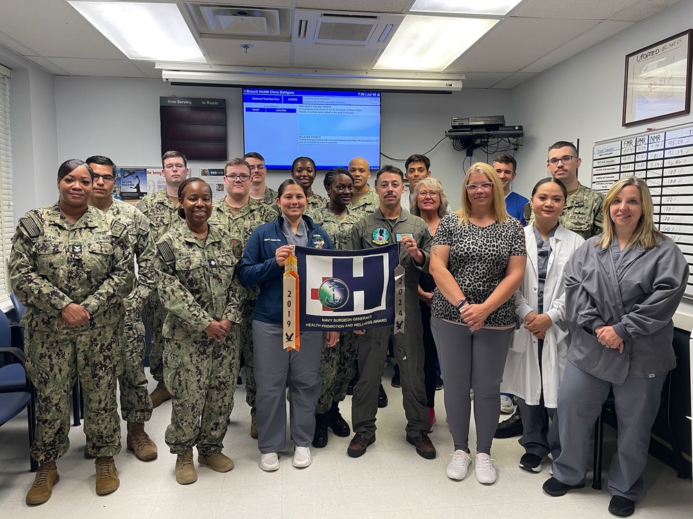Local Naval Medical Commands Earn Navy Surgeon General's Health Promotion Awards